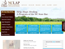 Tablet Screenshot of nclap.org